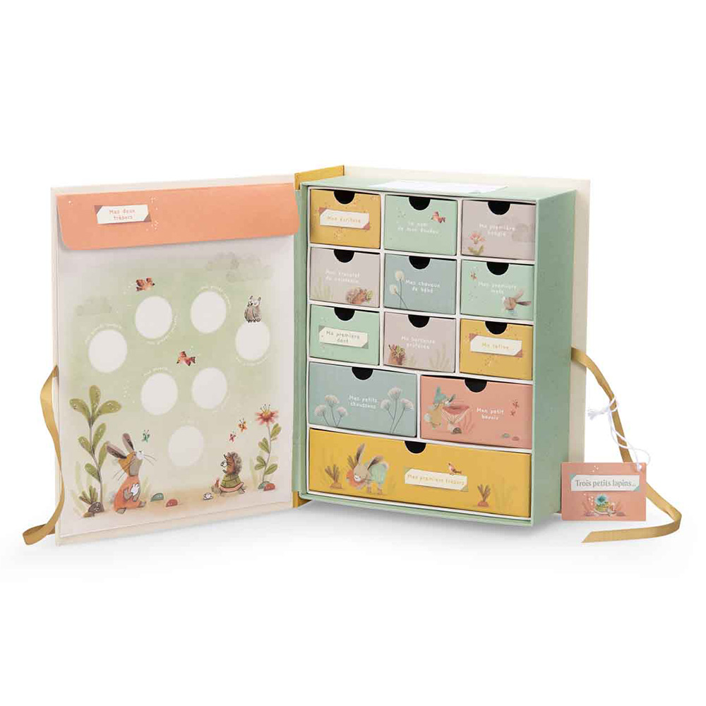 Coffret de Naissance - Trois Petits Lapins