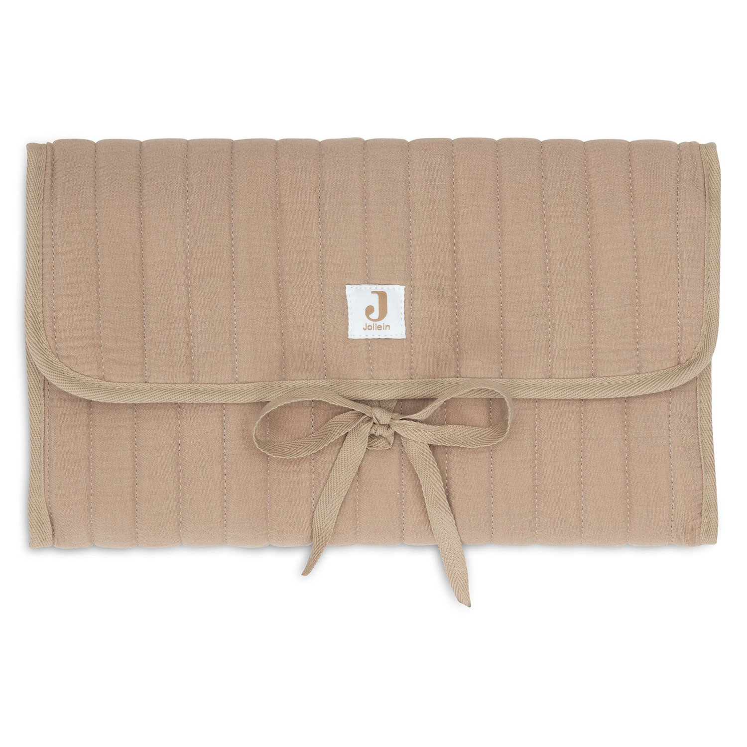 Tapis à Langer Nomade Gaze de Coton - Biscuit 