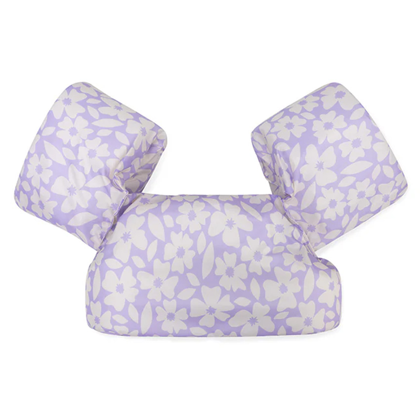 Gilet de Nage avec Brassards Florish Purple - 2/6 Ans