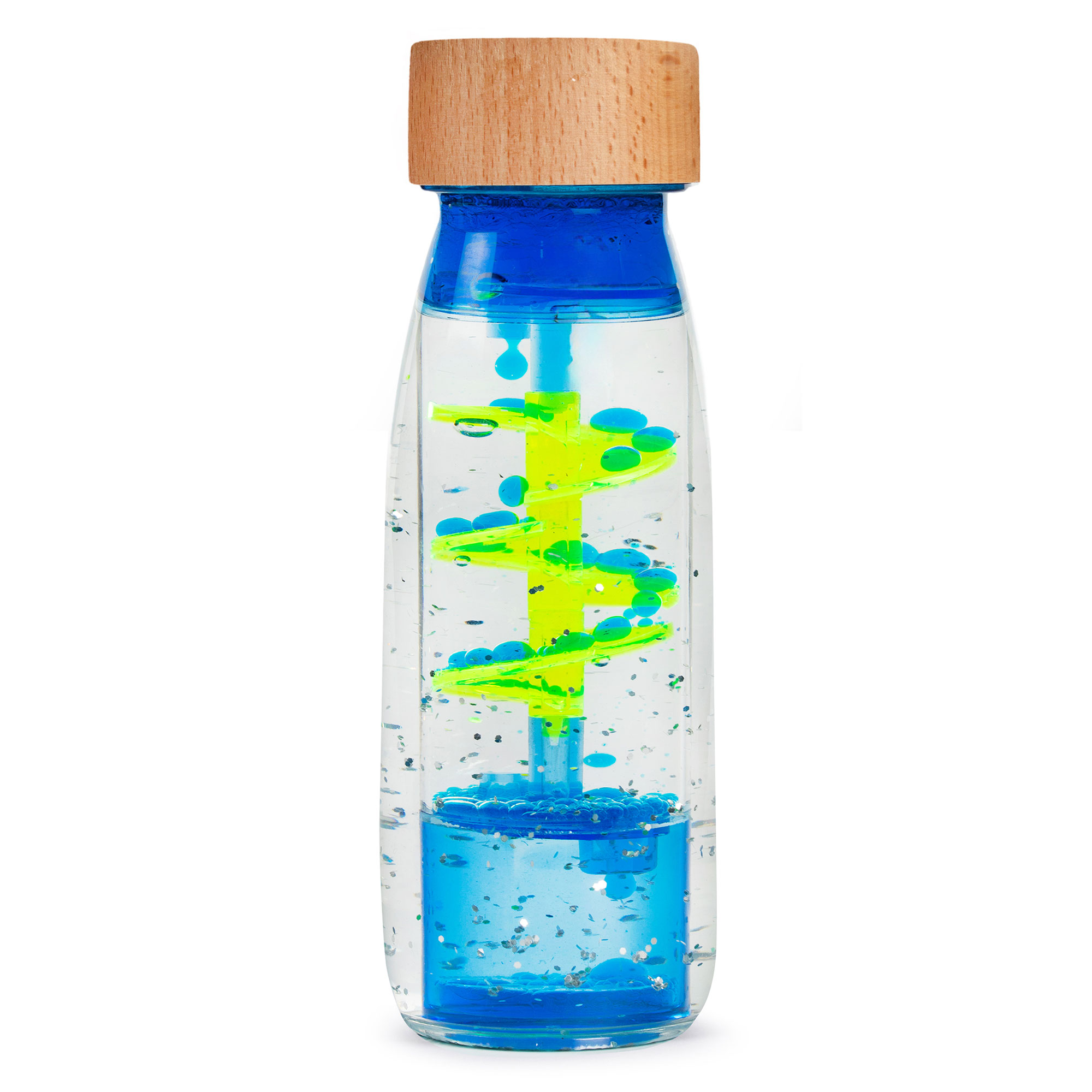 Bouteille Sensorielle Move - Spiral Blue