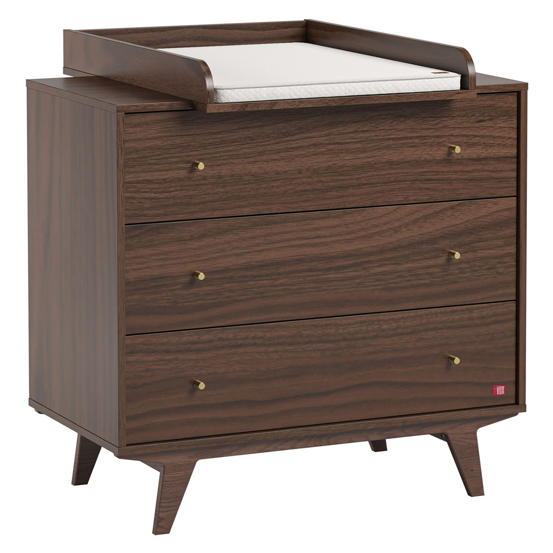 Commode et Plan à Langer Mid II - Noyer