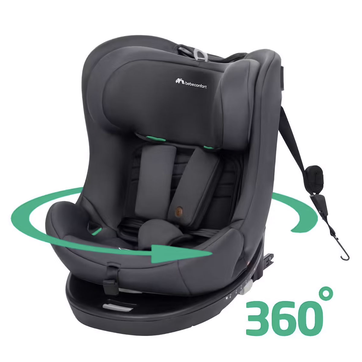 Siège Auto Athena 360 i-Size Groupe 0+/1/2/3 - Mineral Black