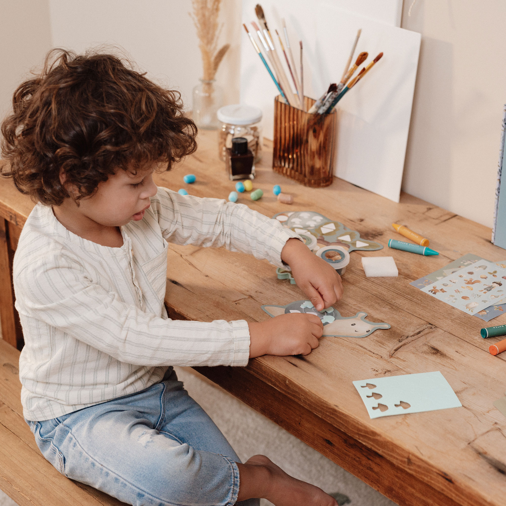 Boîte d'Activités Créatives XL - Forest Friends