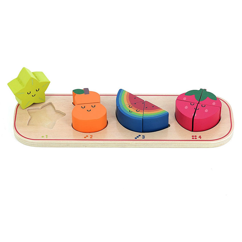 Puzzle 1-2-3-4 Fruits - Andy Westface 