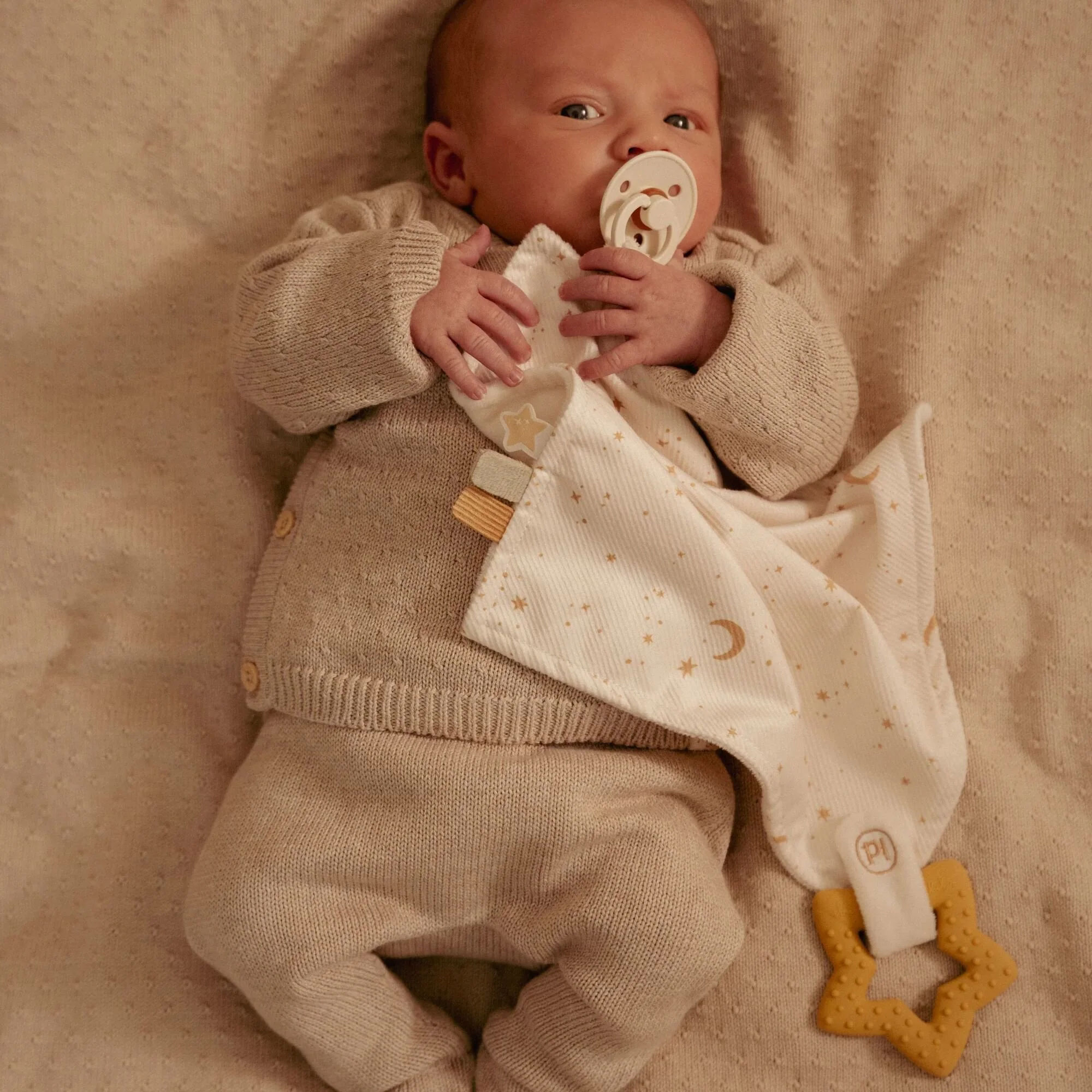 Doudou avec Jouet de Dentition - Newborn Naturals