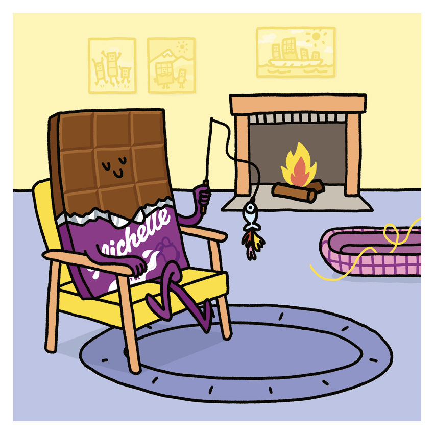 Michelle le Chocolat a Perdu son Chat