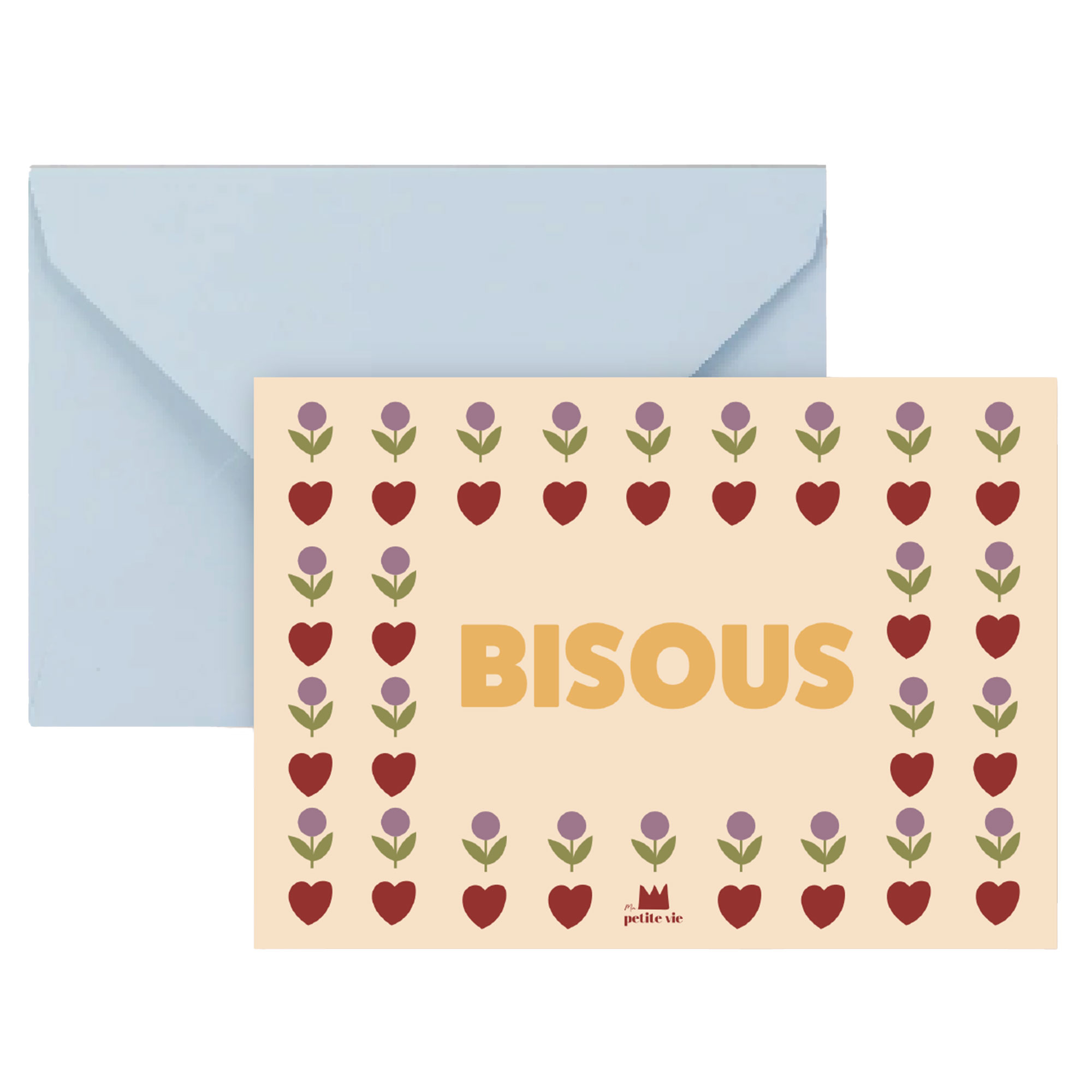 Mini Carte Bisous