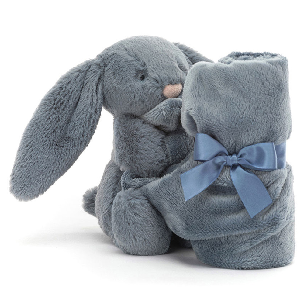 Bashful Dusky Blue Bunny Soother