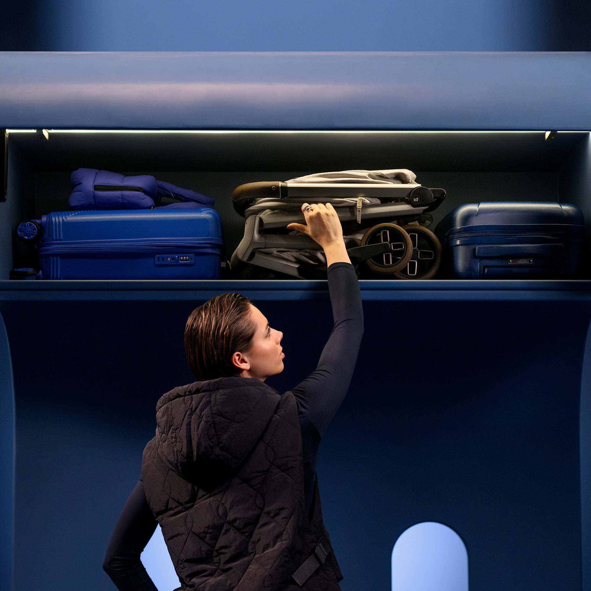 Poussette Fame Cabin - Sapphire Sand