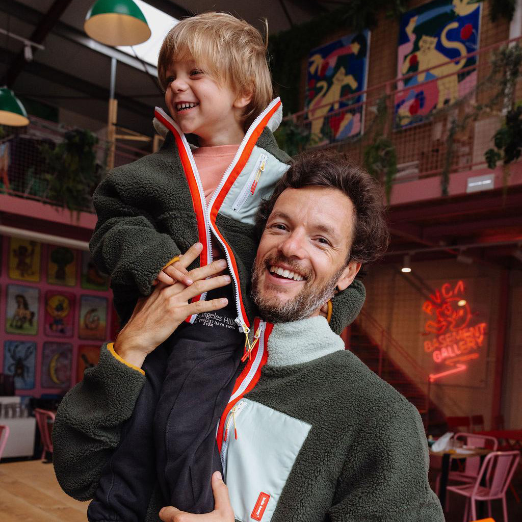 Veste Polaire Papas Fluffy Forest - S