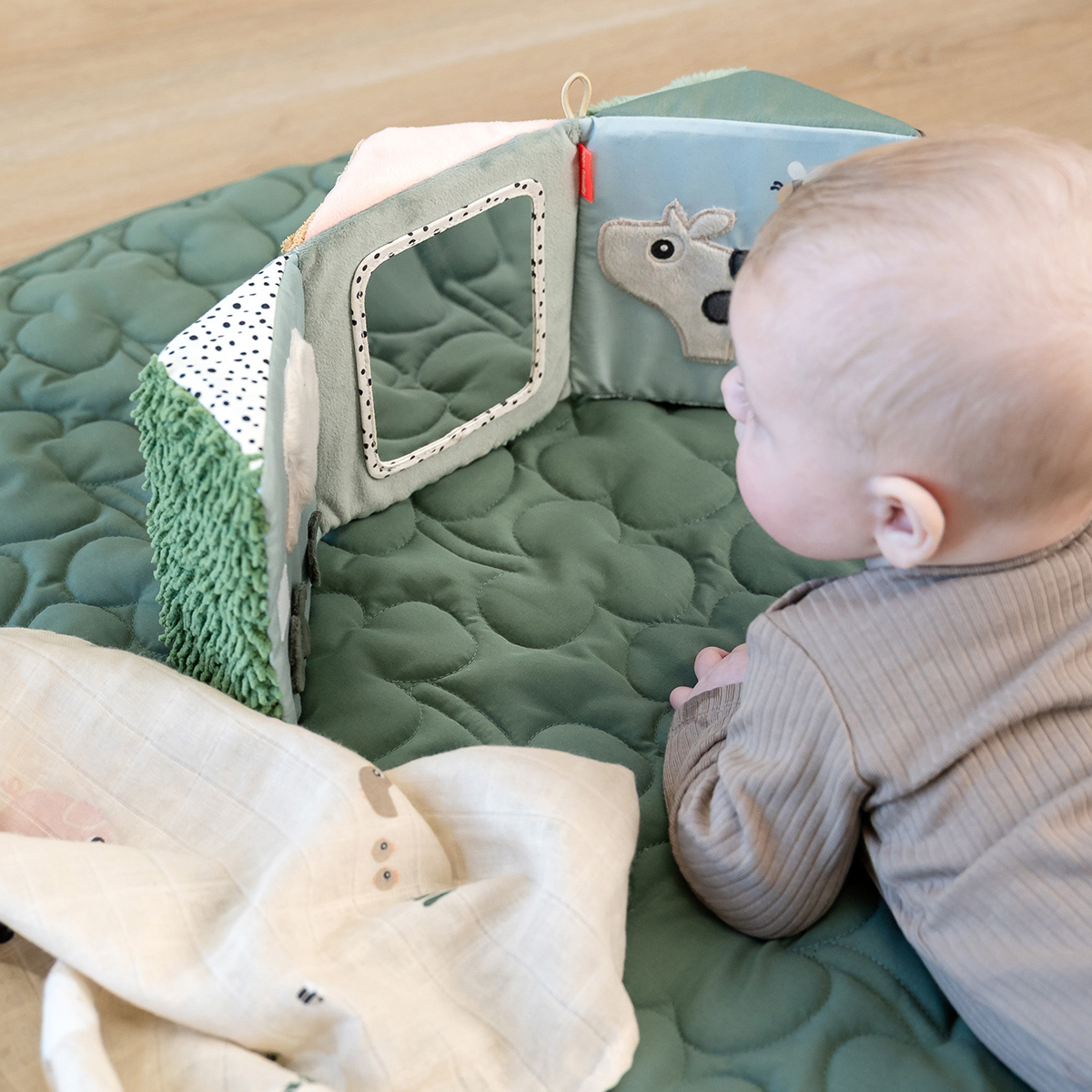 Miroir Sensoriel Pliable - Tiny Farm Multicolore