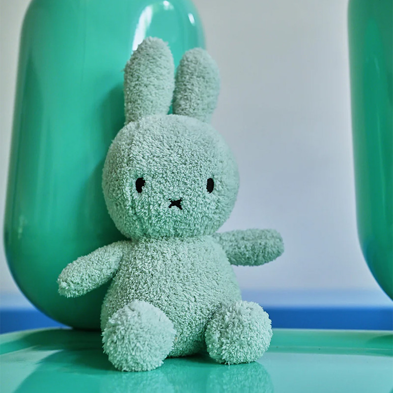 Lapin Miffy Terry Vert Pastel - Petit