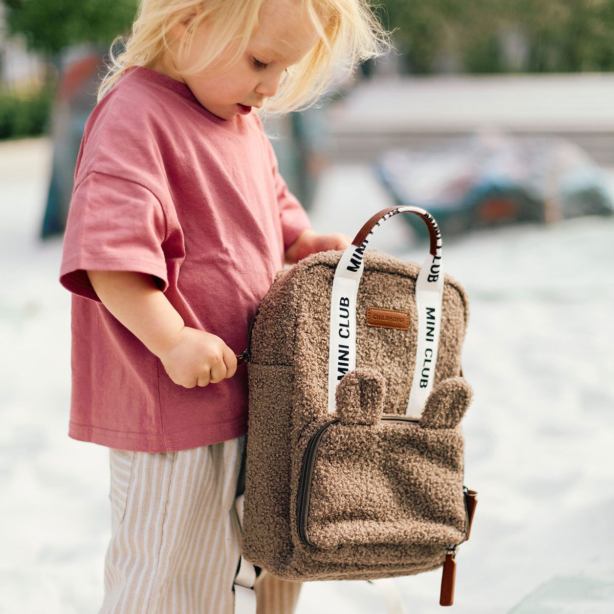 Sac à Dos Mini Club Signature Teddy - Soft Brown