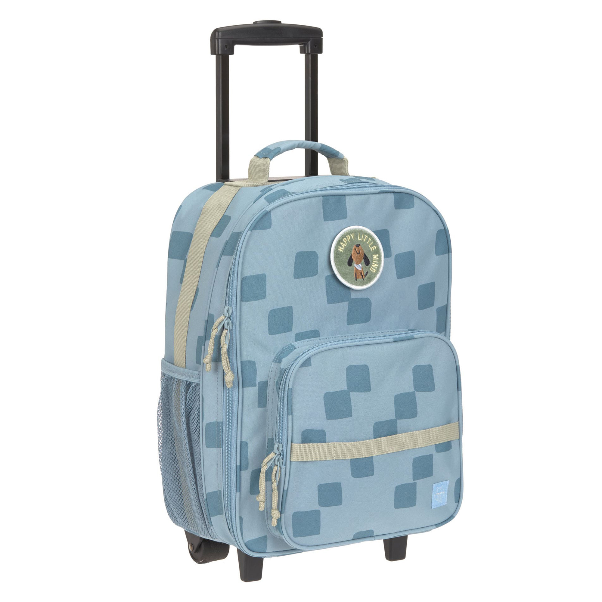 Valise à Roulettes Pattern Party - Bleu