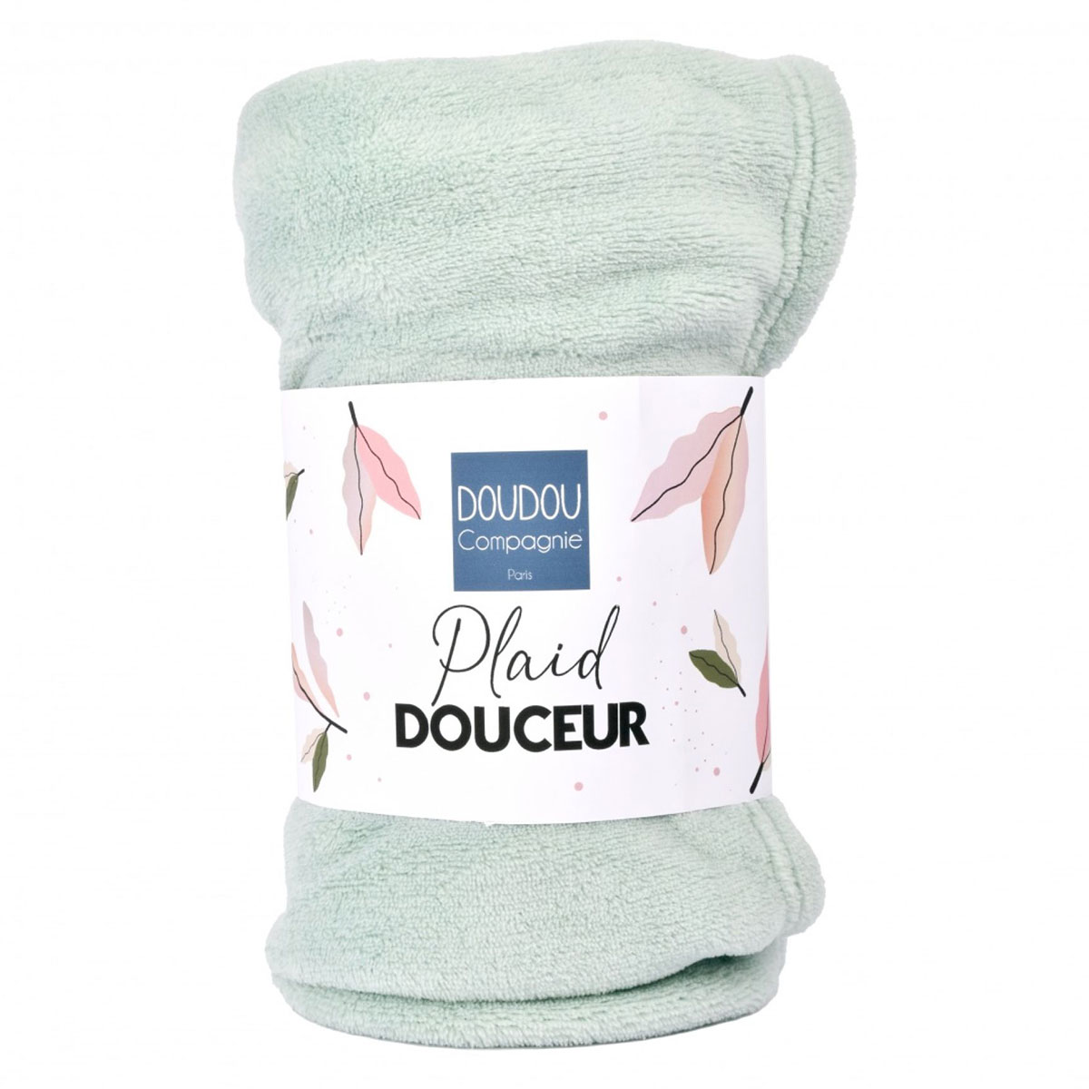 Plaid Douceur - Vert Amande