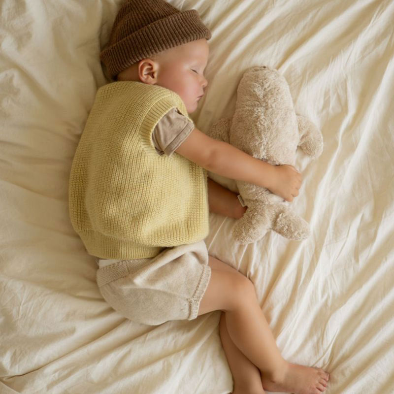 Peluche Veilleuse Musicale Phoque - Sable