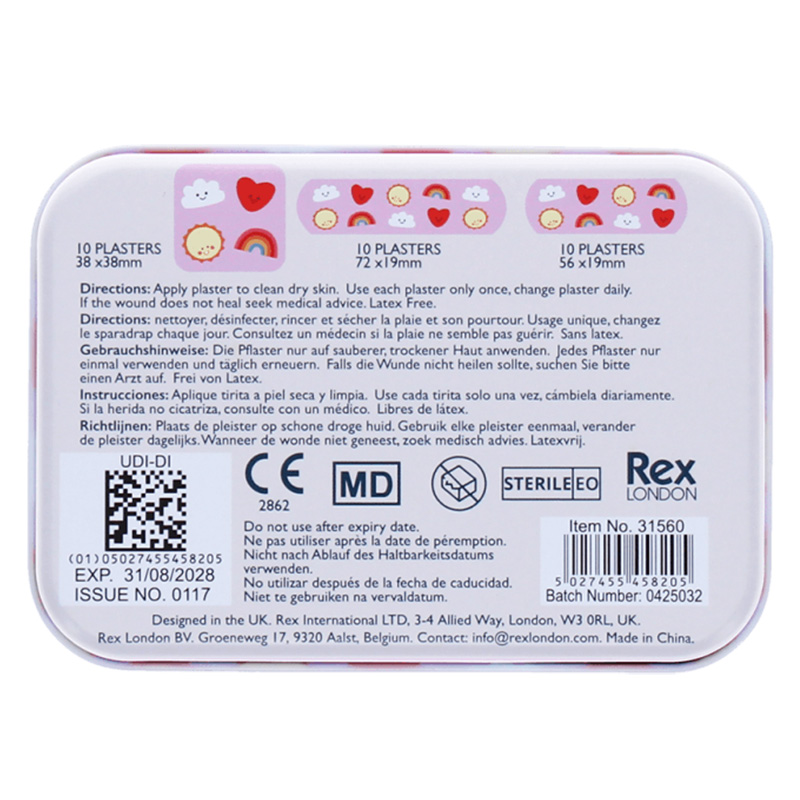 Boîte de Pansements - Kawaii Sunshine