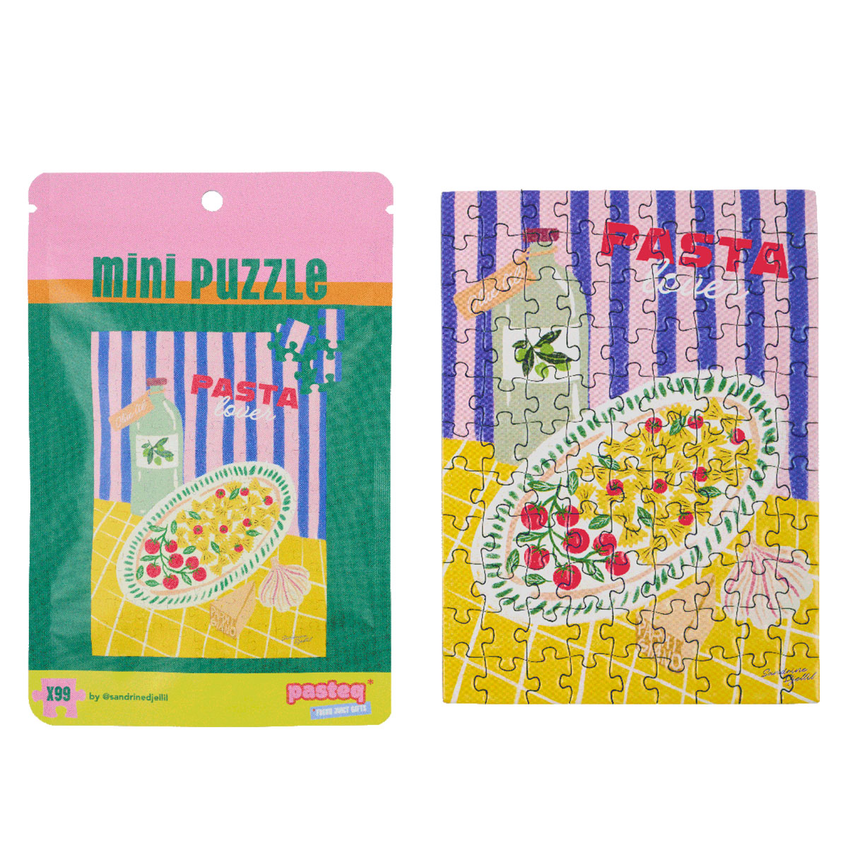 Mini Puzzle Pasta Lover