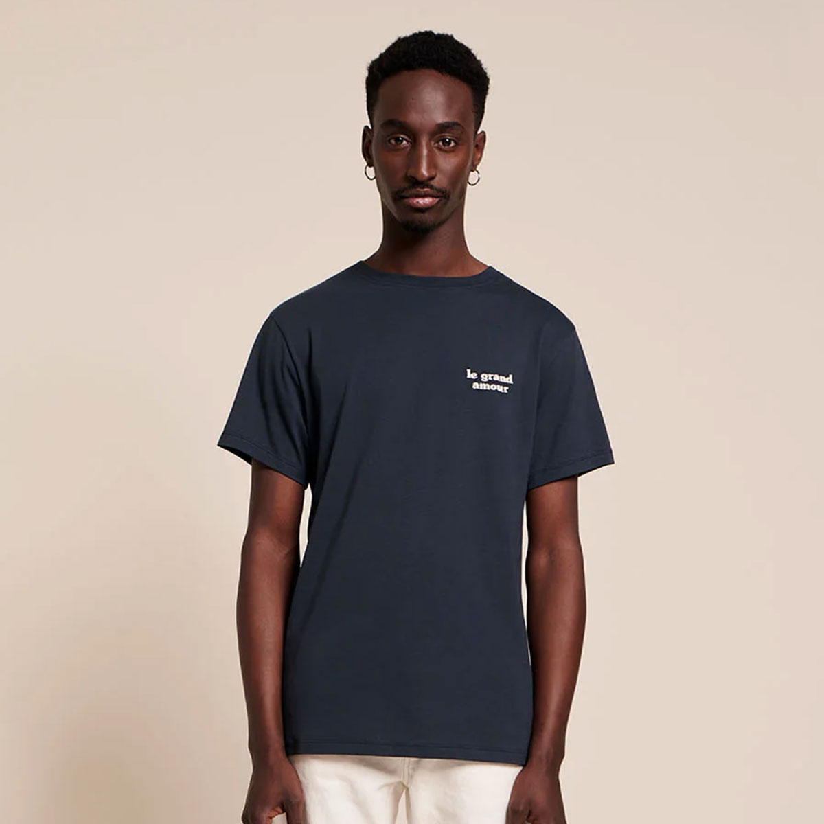 T-shirt Le Grand Amour Charbon Homme - L