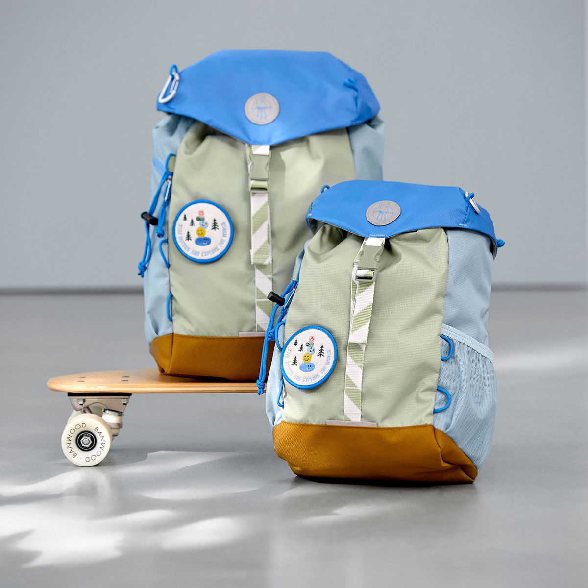 Mini Sac à Dos Outdoor Sunny Explorer - Vert Bleu