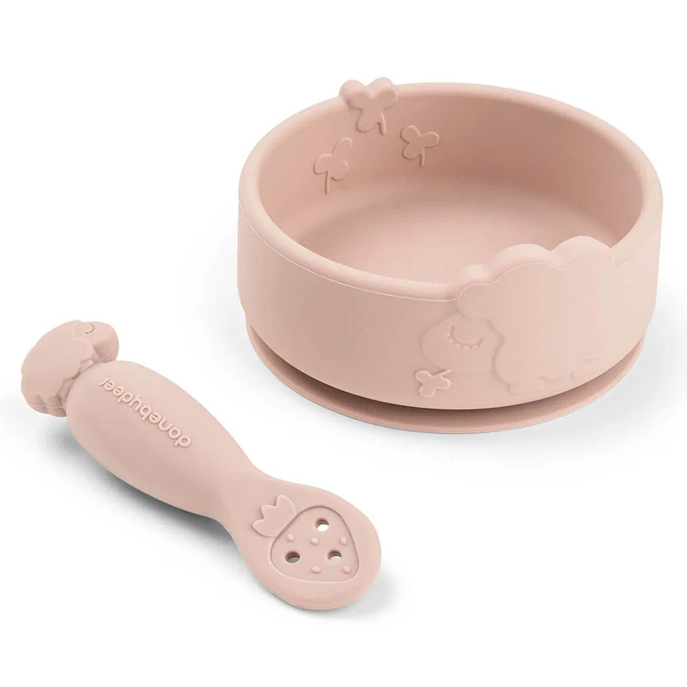 Coffret Repas 2 Pièces Stick & Stay - Sheepy Rose