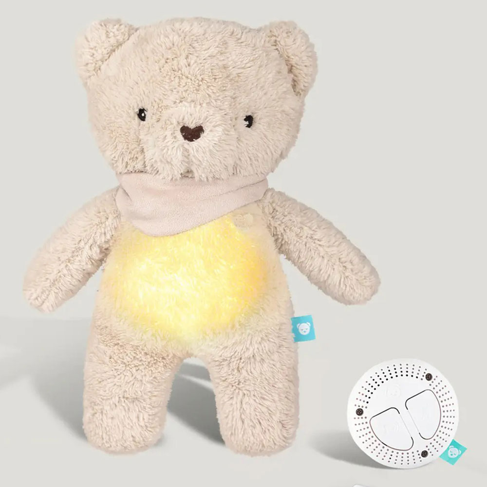 Peluche Veilleuse Bouillotte Sèche Ourson - Beige