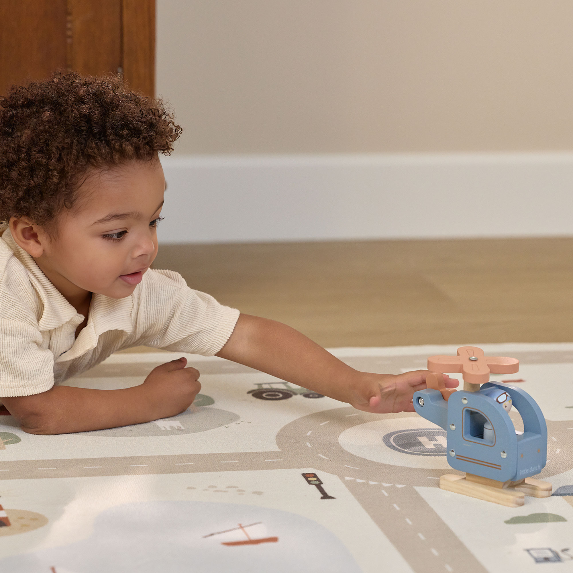 Hélicoptère avec Figurine