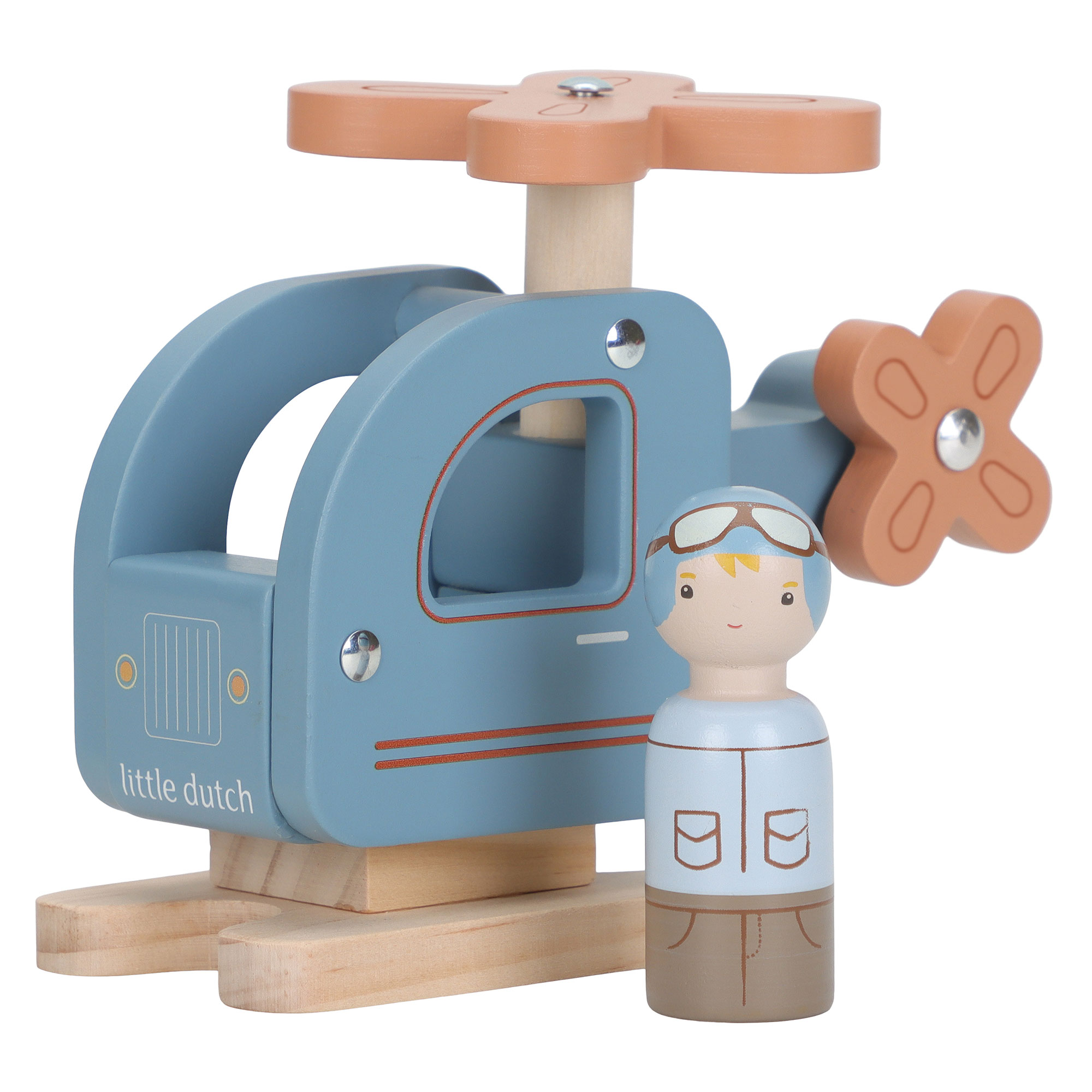 Hélicoptère avec Figurine