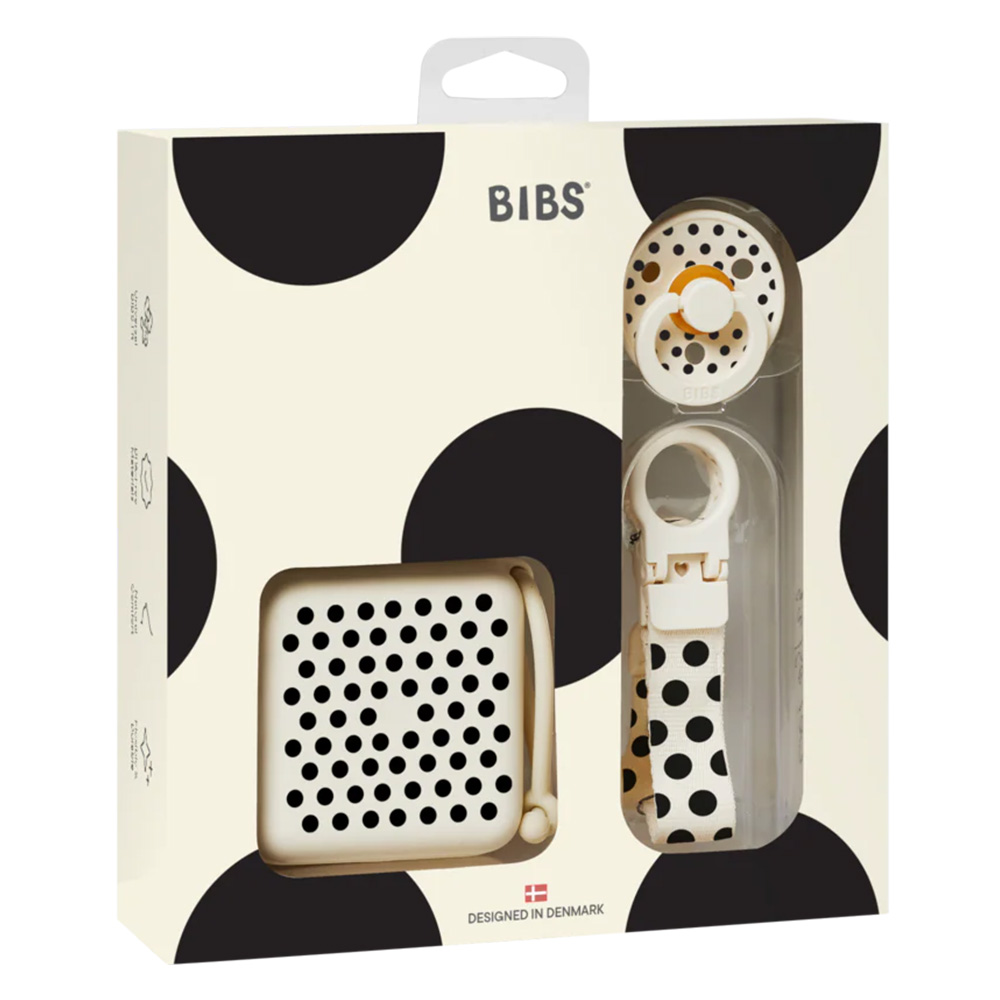 Coffret Cadeau Soothe  & Go Polka - Ivory & Black