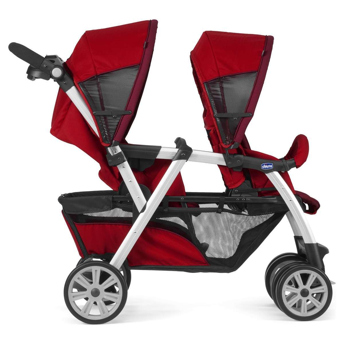 poussette double chicco together graphite