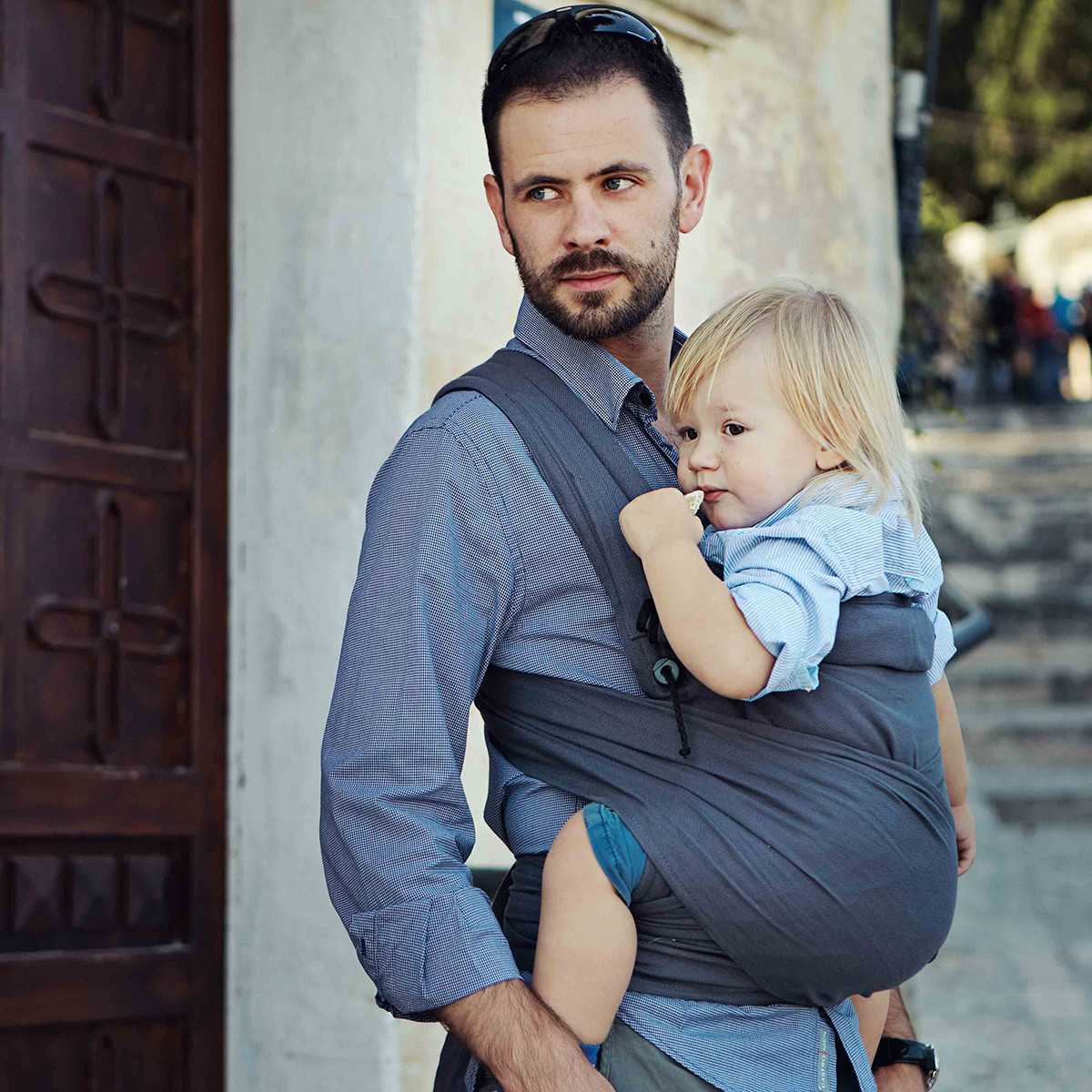 Neobulle Porte-bébé Evolu'Bulle - Anthracite - Porte bébé Neobulle sur ...