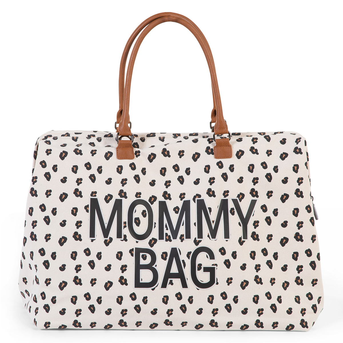 Childhome Mommy Bag Large Canvas - Leopard - Sac à langer