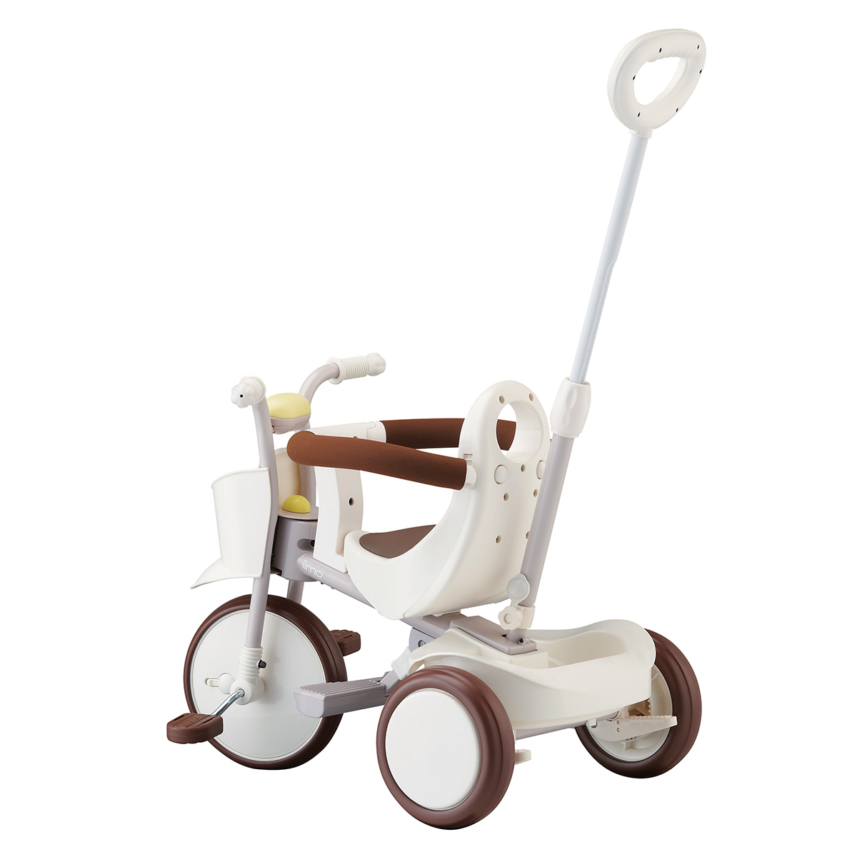 Trotteur et porteur Tricycle Evolutif - Gentle White Tricycle Evolutif - Gentle White