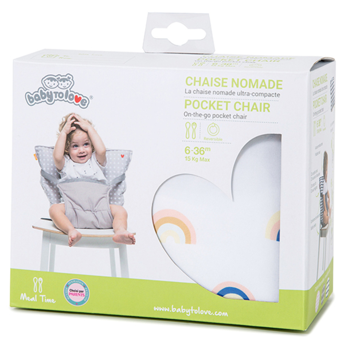 Chaise haute Chaise Nomade - Rainbow Chaise Nomade - Rainbow