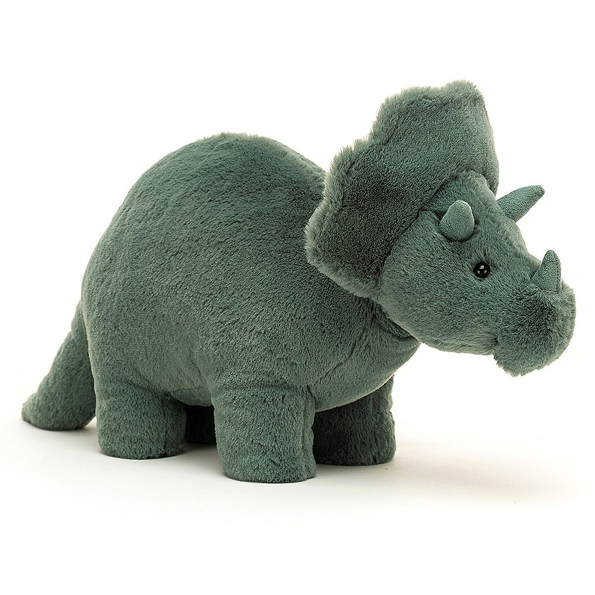Peluche Fossilly Triceratops - Small Peluche Tricératops 17 cm