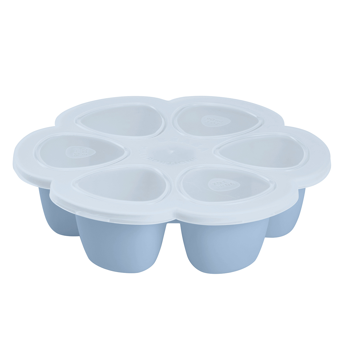 Vaisselle et couverts Multiportions Silicone 6 x 90 ml - Blue Multiportions Silicone 6 x 90 ml - Blue