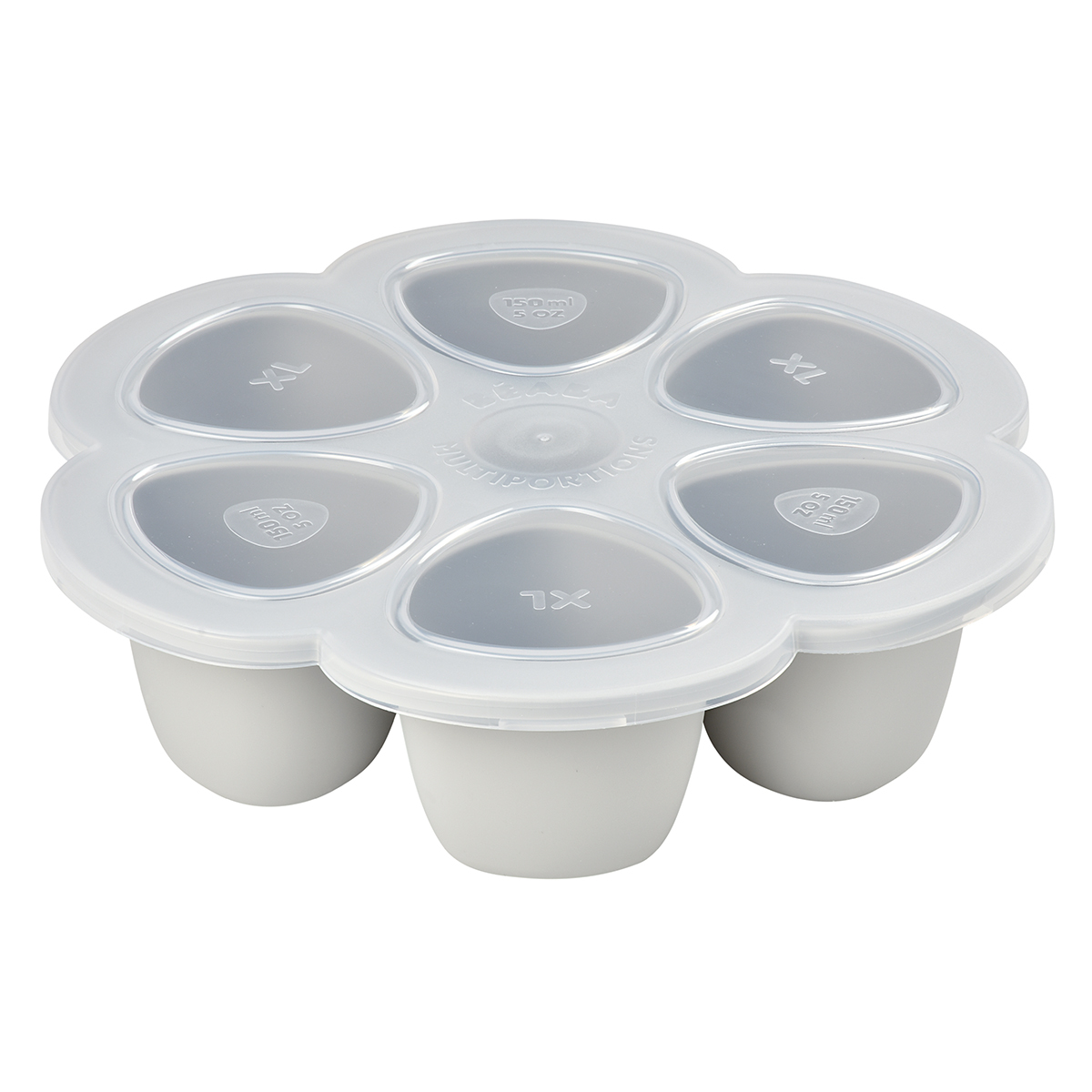 Vaisselle & Couvert Multiportions Silicone 6 x 150 ml - Light Mist Multiportions Silicone 6 x 150 ml - Light Mist