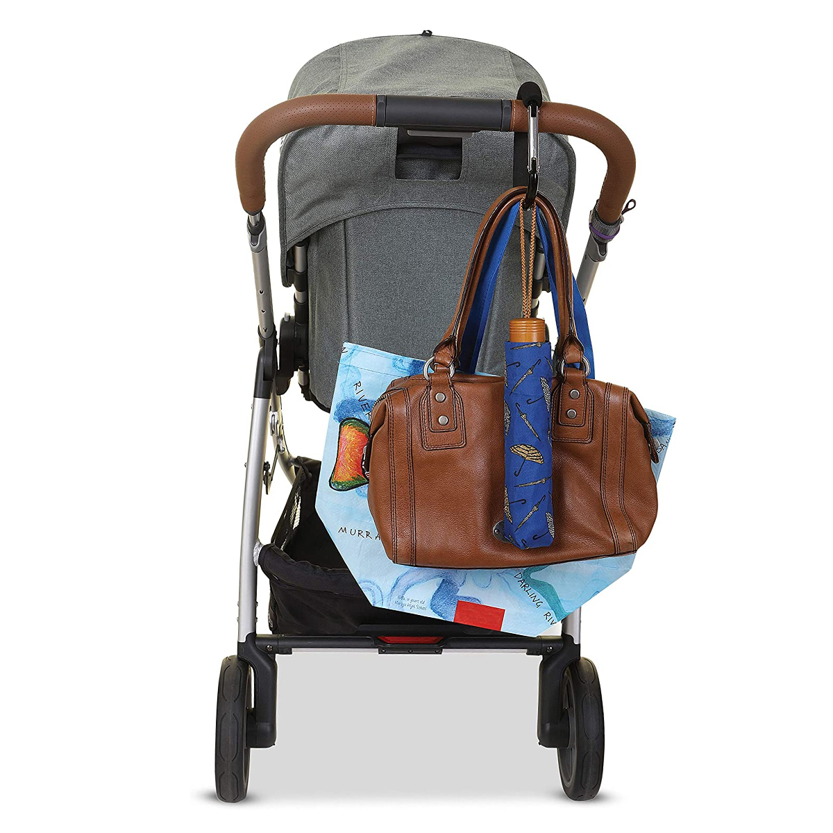Acheter 2 pièces accessoires de poussette de bébé 360 crochet de poussette  de chariot crochets de poussette de bébé accessoires utiles crochets de  suspension