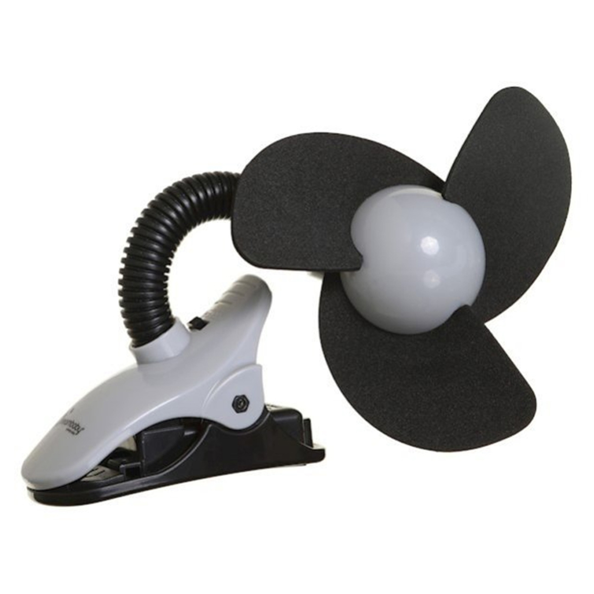 Couleur: Noir/Gris DREAMBABY™ Stroller Fan Ventilateur à Clipser de Poussette 