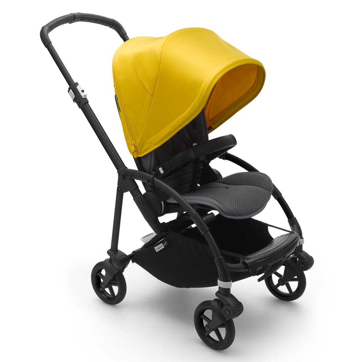 Bugaboo Poussette Citadine Bee 6 Complete Chassis Noir Jaune Citron Poussette Citadine Bugaboo Sur L Armoire De Bebe