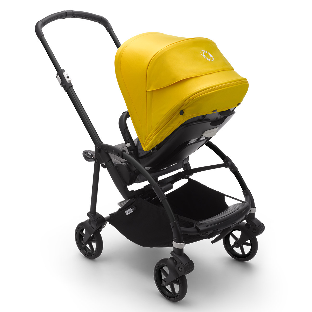 Bugaboo Poussette Citadine Bee 6 Complete Chassis Noir Jaune Citron Poussette Citadine Bugaboo Sur L Armoire De Bebe