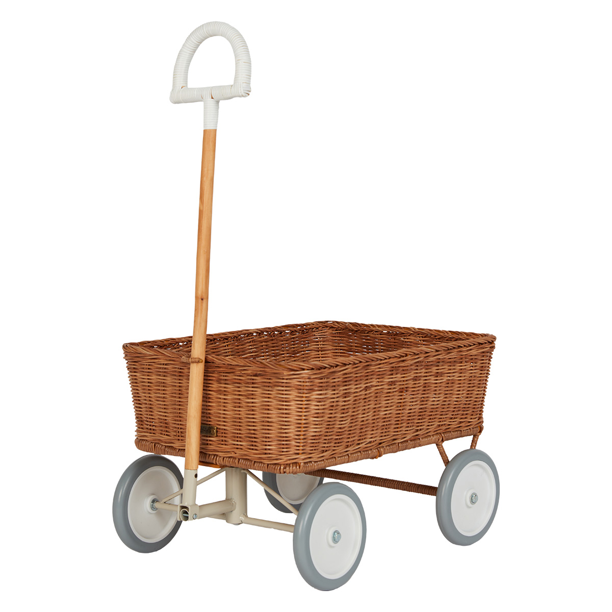 Wagon en Rotin - Naturel (Olli Ella) - Image 1
