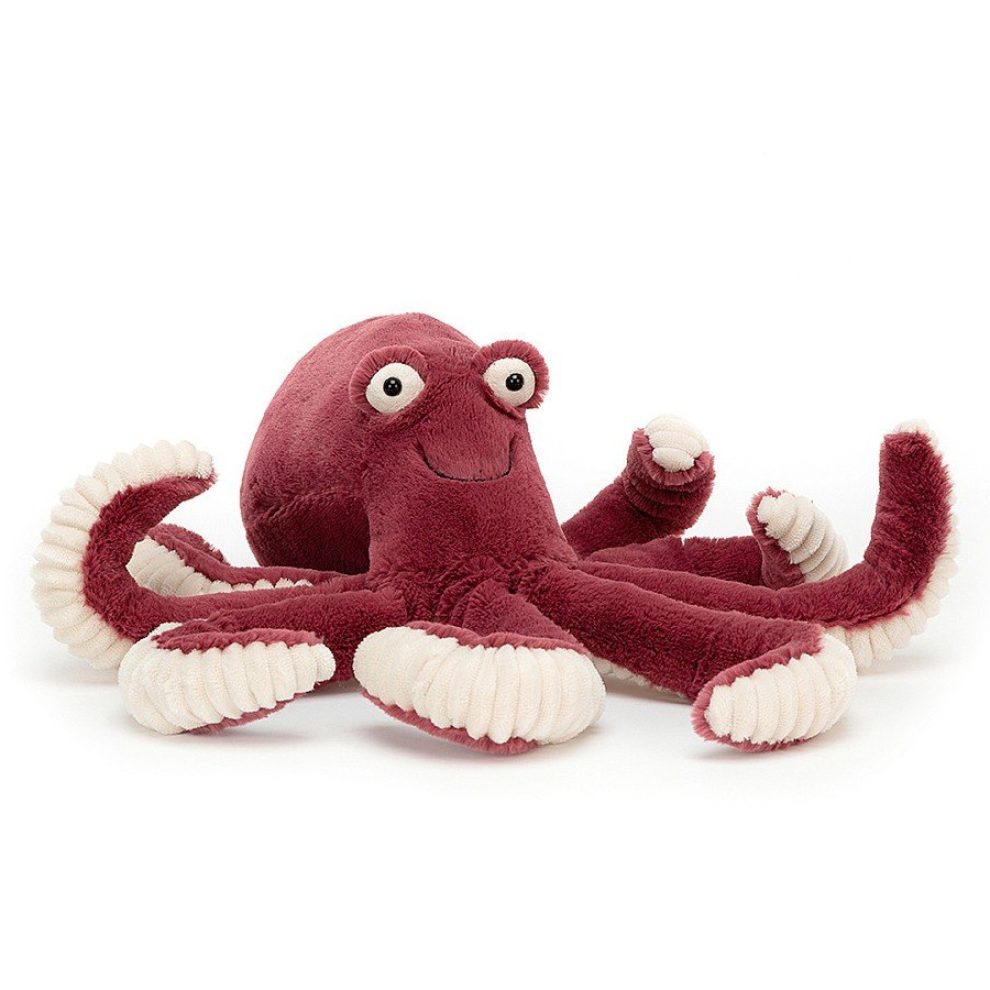 Peluche Obbie Octopus - Medium Peluche Pieuvre 27 cm