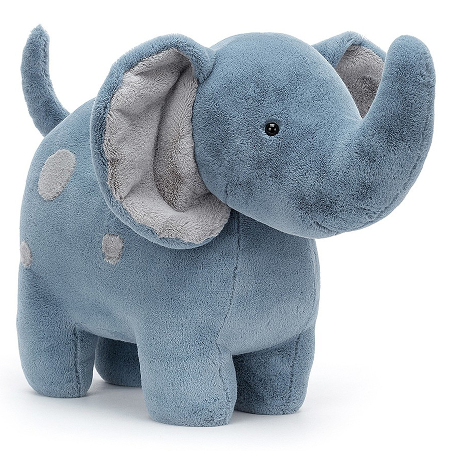 Chaussons Animaux Elephant Bleu | Chausson Drôle