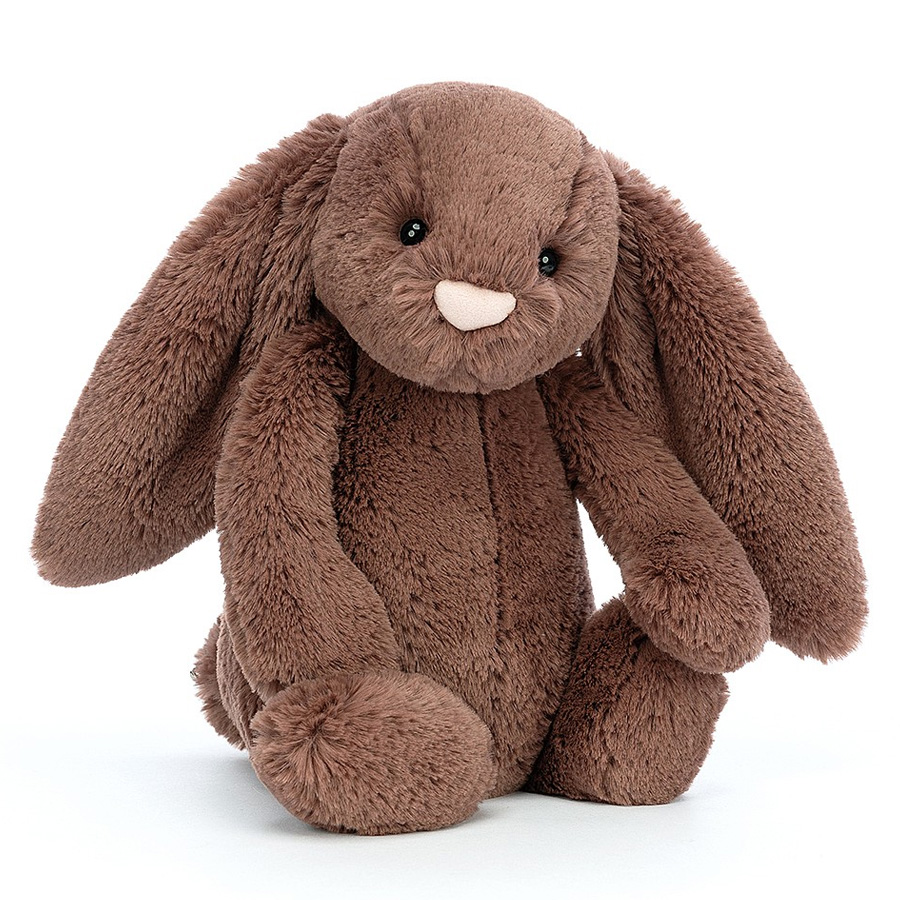 Peluche Bashful Fudge Bunny - Medium Peluche Lapin 31 cm
