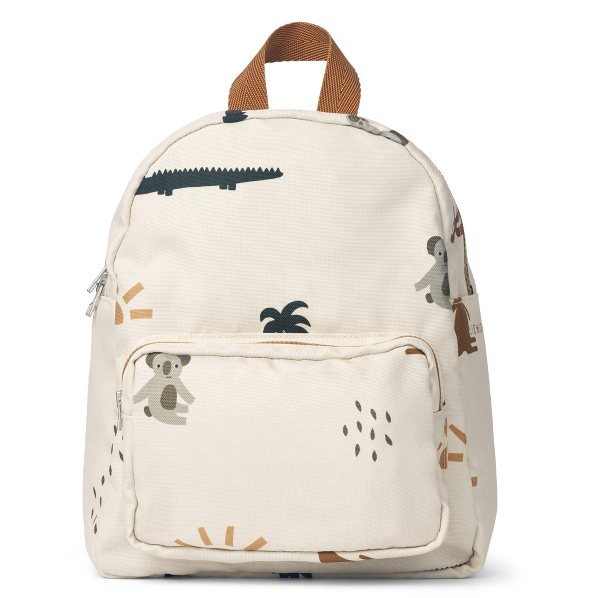 Liewood Sac A Dos Allan Aussie Sea Shell Mix Bagagerie Enfant Liewood Sur L Armoire De Bebe