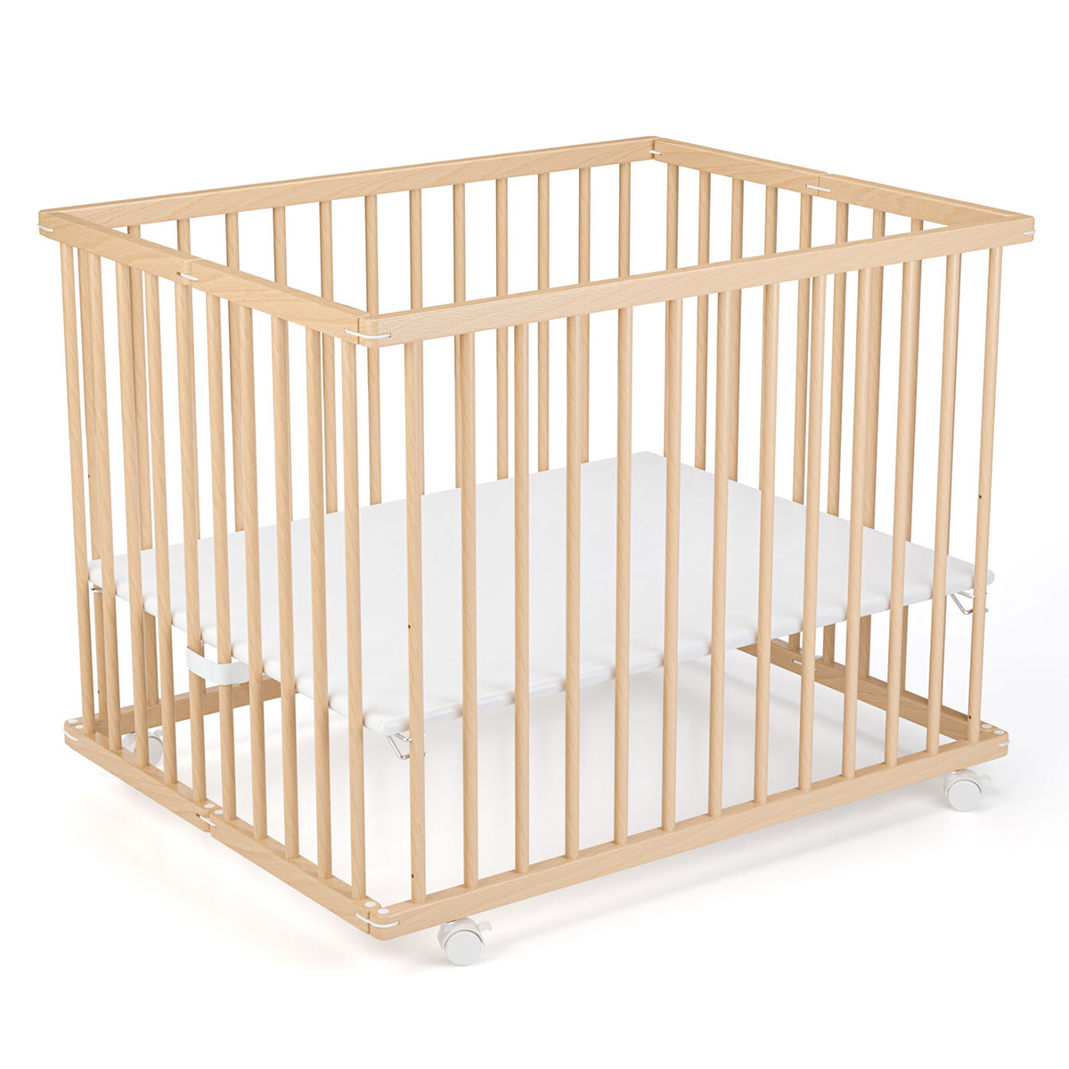 Geuther Parc Bebe Leon Pliable Et Reglable Naturel Parc Bebe Geuther Sur L Armoire De Bebe