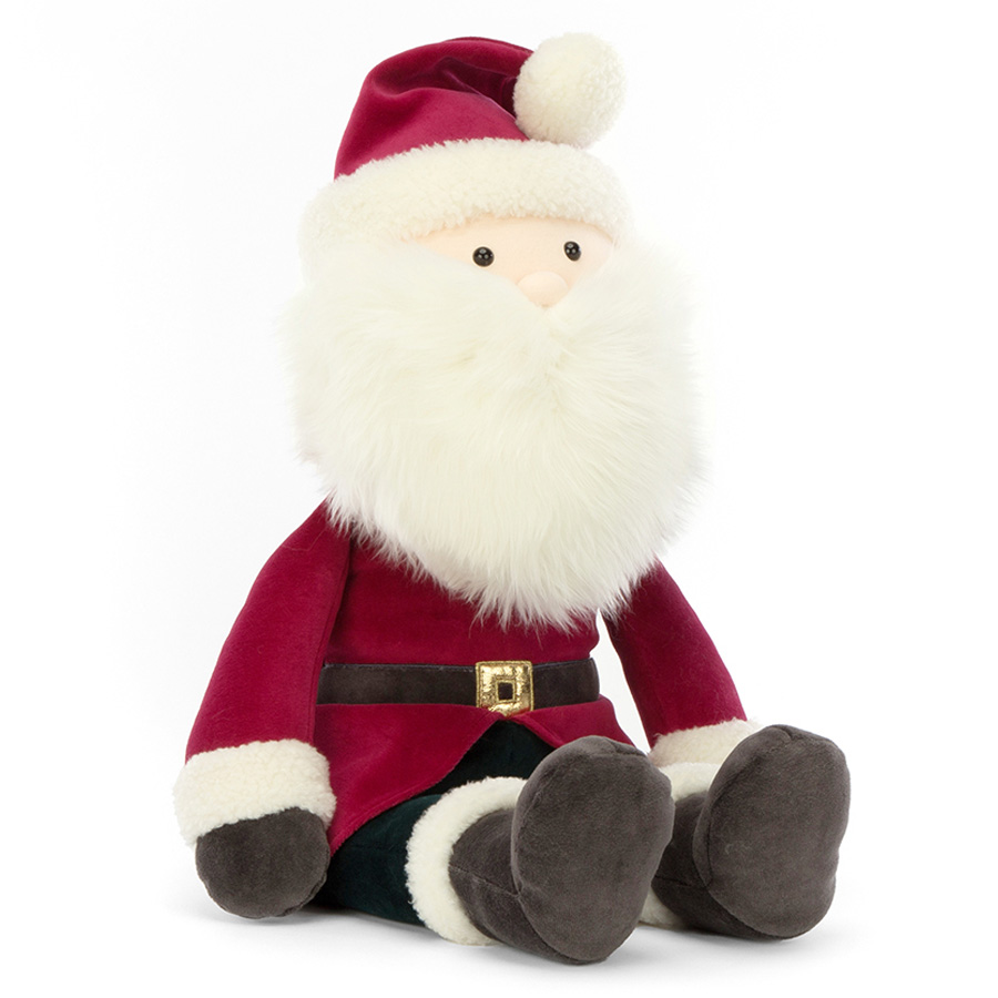 Peluche Jolly Santa Huge Peluche Père Noël 54 cm
