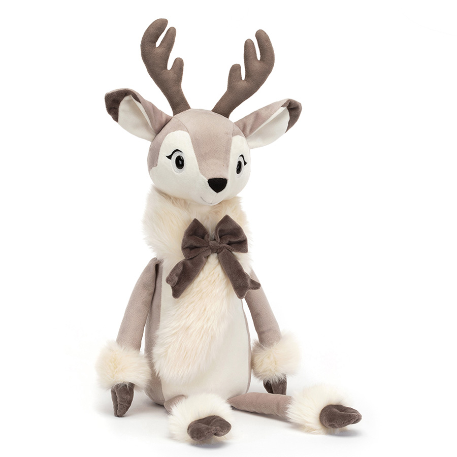 Peluche Joy Reindeer - Large Peluche Renne 55 cm