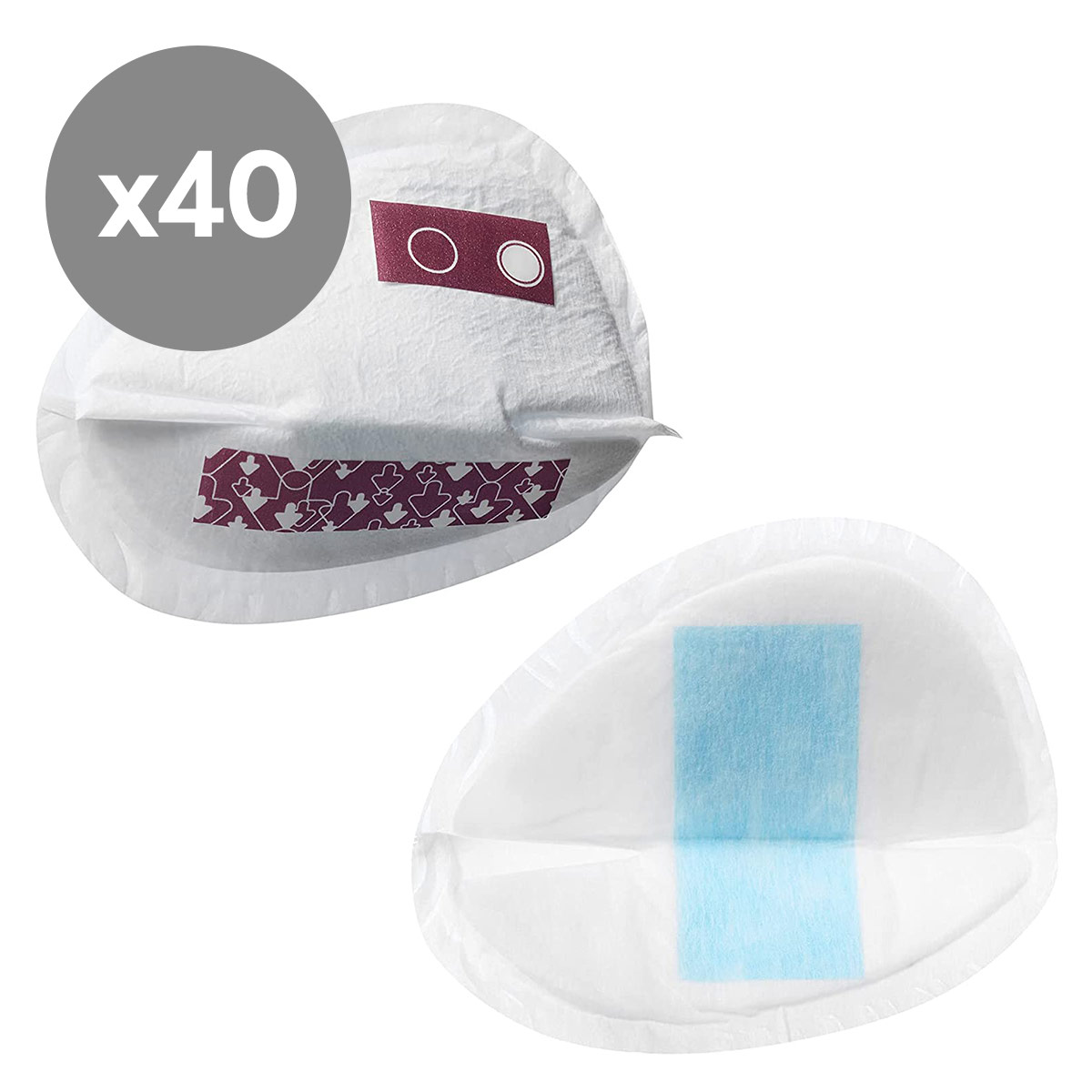 Lot de 40 Coussinets d'Allaitement Made For Me - Taille M (Tommee Tippee) - Image 1